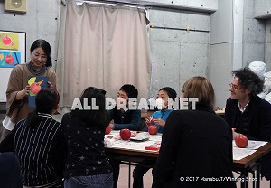 臨床美術見学及び、作品作り